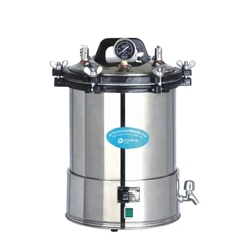 Rapid Sterilization Automatic Controlled Pressure Steam Sterilizers 18L 24L Small Volume Medical Autoclave Machine