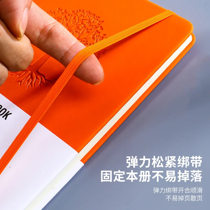 Travel Souvenir Gift 200 Pages Branded Notebooks Note Book Black Paper A5 Pink Leather Note Books A5 Customized