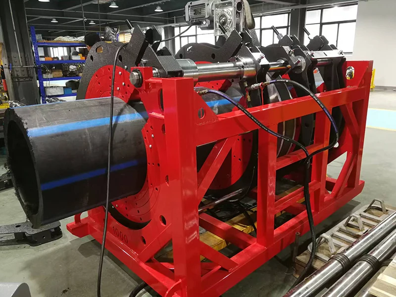 Hotool rotary scraper HDPE PPR  pipe welding machine hot melt welder