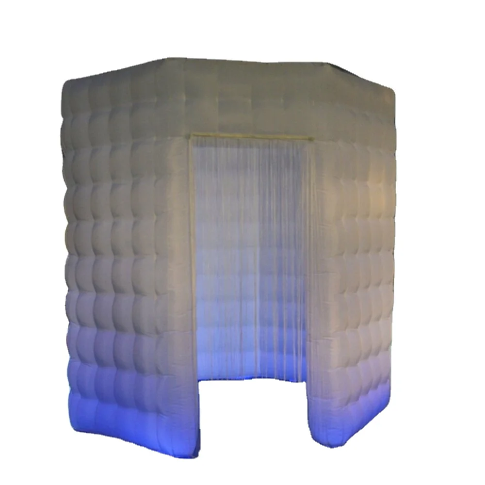 China Manufacturer inflatable Photo Booth Enclosure DJ Place Cube Tent