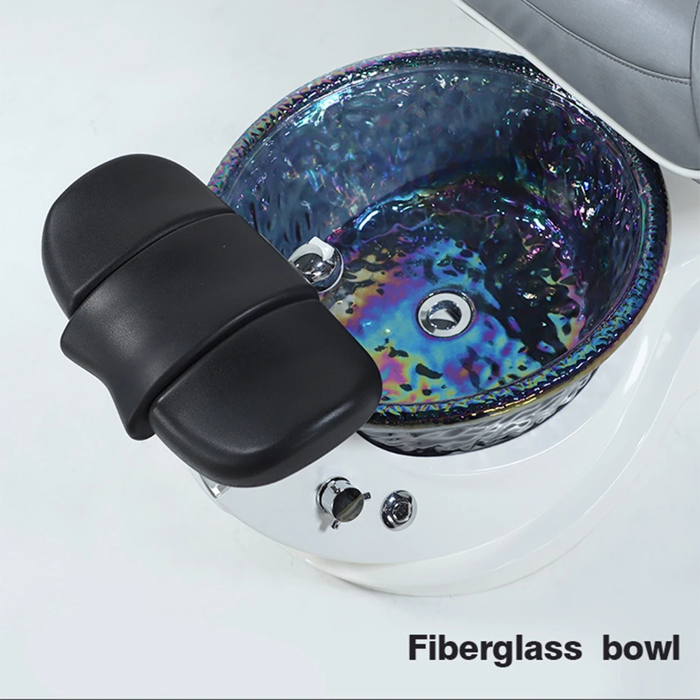 Cheap Price Luxury Wholesale Modern Beauty Nail Salon Discharge Pump Pipeless Whirlpool Foot Spa Manicure Pedicure Chair