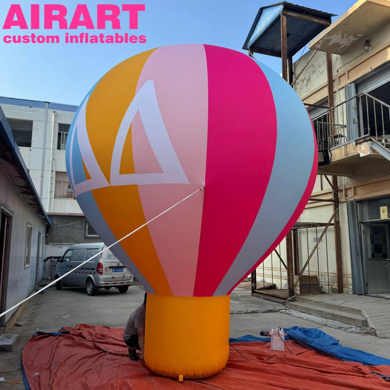 Colorful Inflatable Hot Air Balloon High Quality Inflatable Decoration Balloon From Artair Inflatable Manufacturer