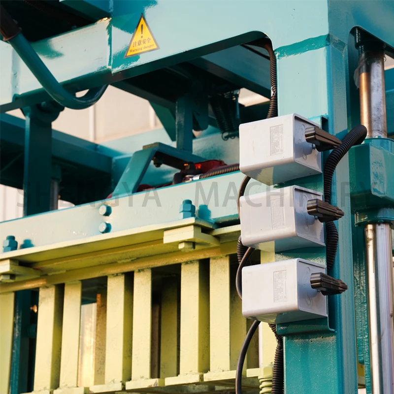 shengya qtj4-40 block machine automatic brick making multi angle brick block cutter