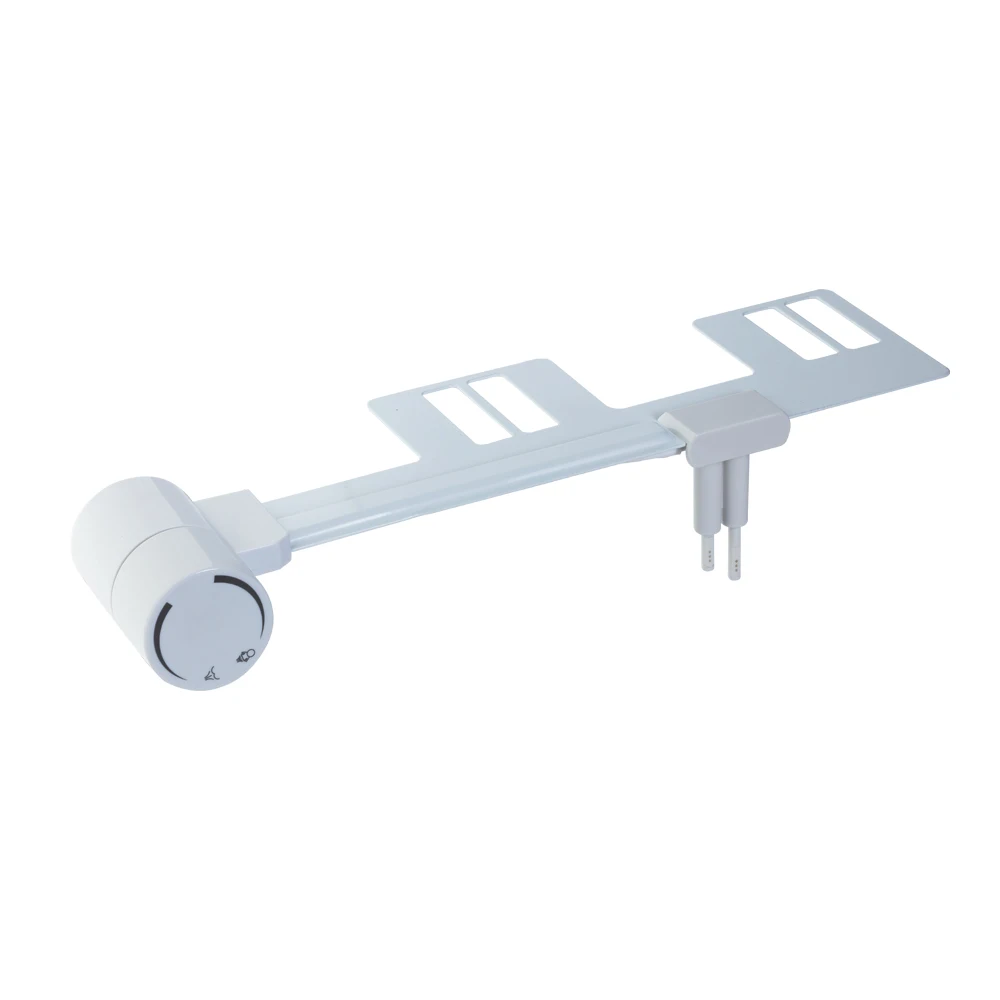 Round Shape Easy to Instal Non-Electric Dual Nozzle Fresh Water Spray Bidet Toilet Seat Attachment for