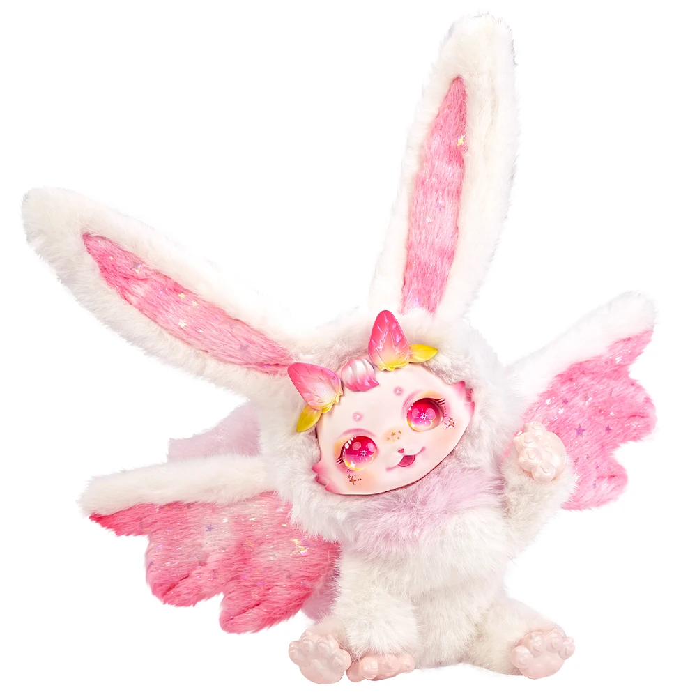 DUMIA  17cm Animal Movable Soft Vinyl Face Plush Toy for Kids Collection