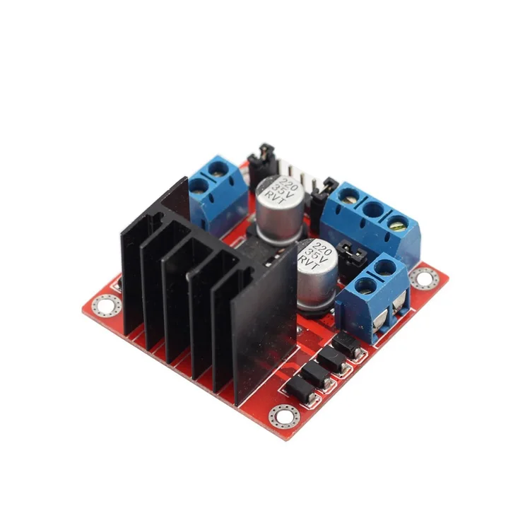 Dual H Bridge DC Stepper Motor Drive Controller Board Module L298N for arduin0 smart car robot