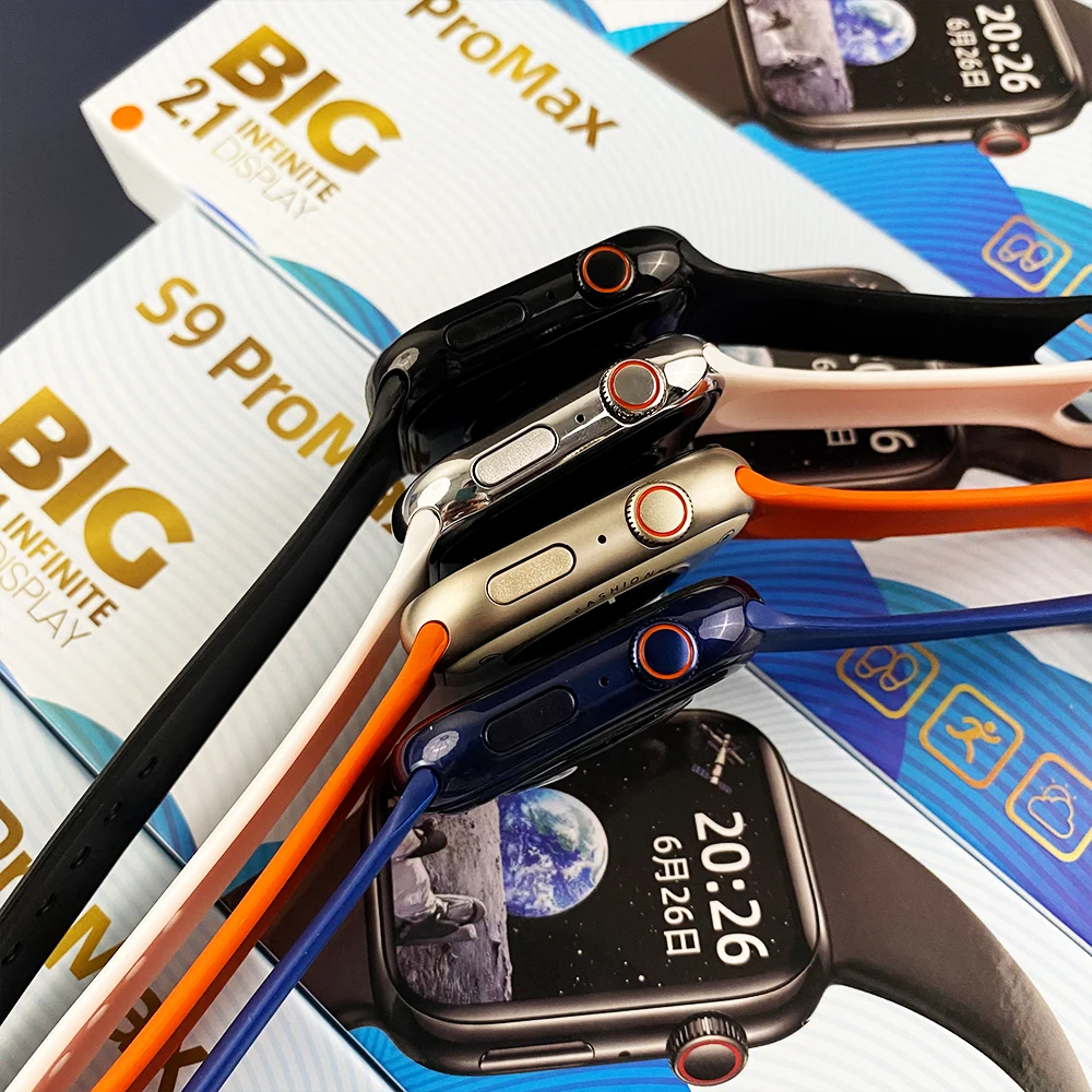 Newest Serie 9 S9 Pro Max 2.1 inch Big screen Smartwatch Reloj Inteligente s9 ultra Smart Watch