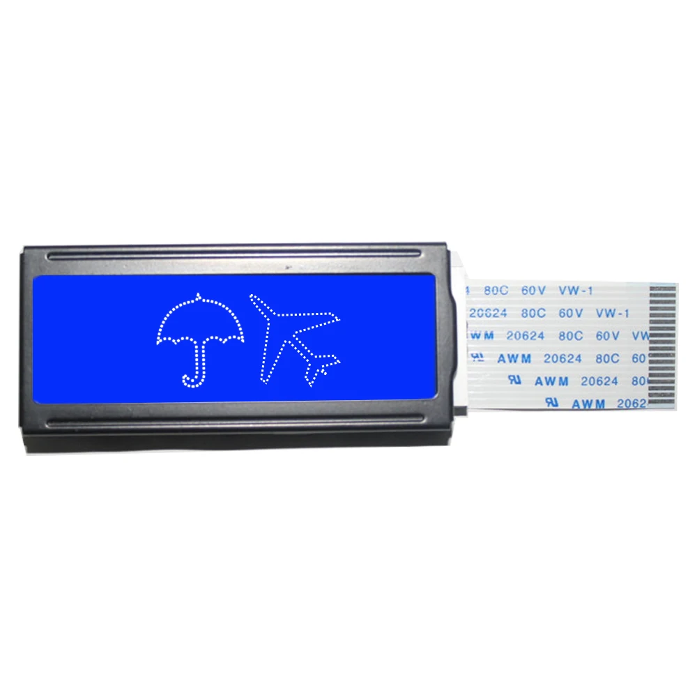 Высококачественный пользовательский cog STN синий тип 122X32 графический ЖК-модуль
