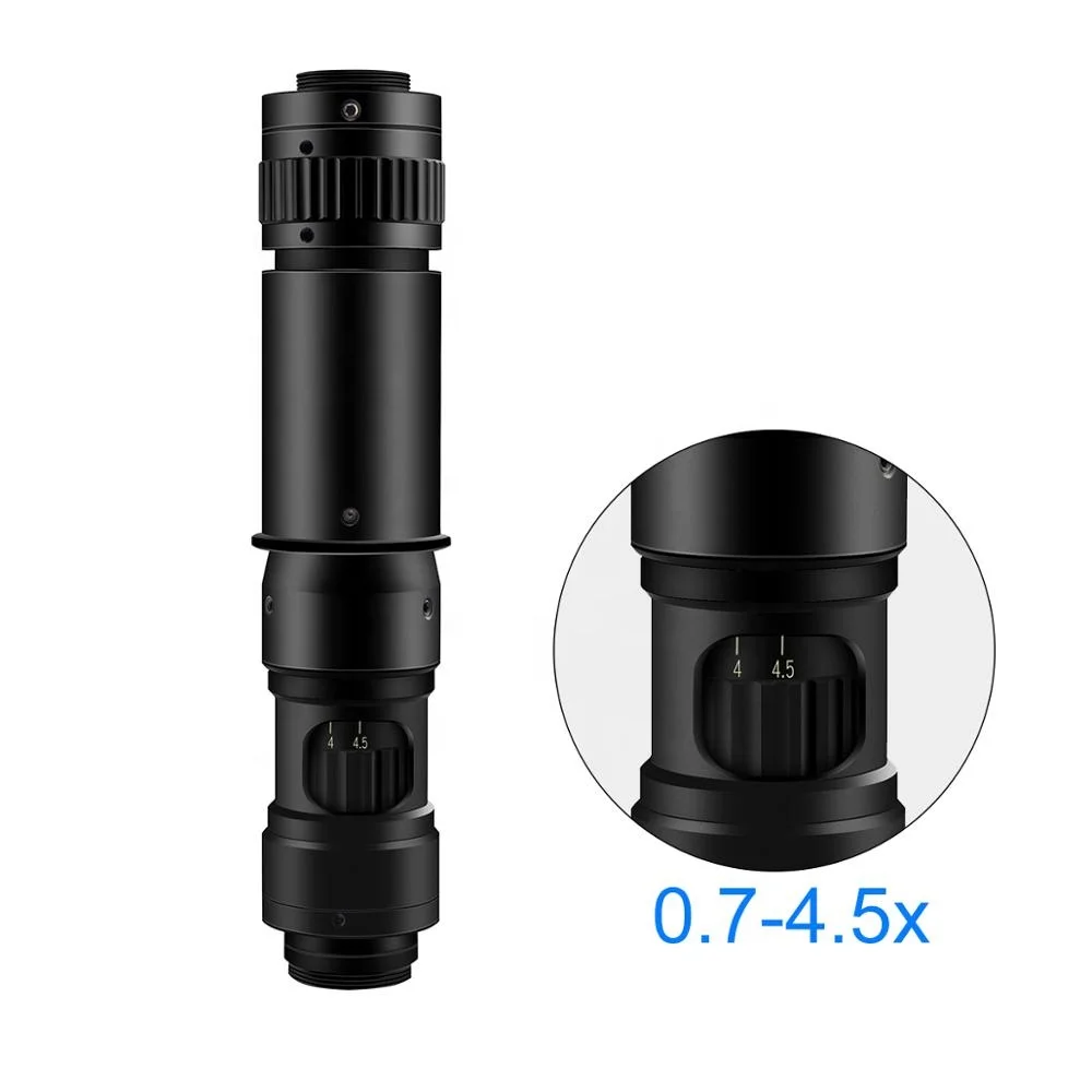 FB0745 high resolution 0.7-4.5x microscope monocular zoom lens