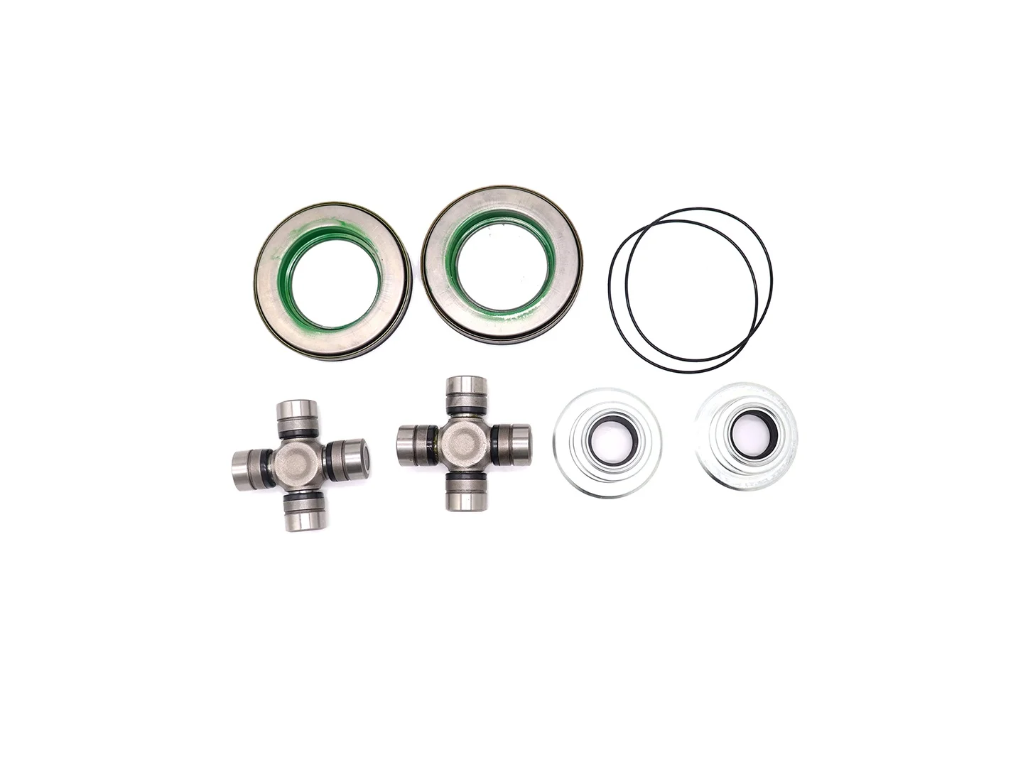 Brand New F-o-r-d F250 F350 S-u-p-e-r-d-u-t-y 2005-2014 Front Axle Seal And Greaseable U Joint Kit OE 2014835