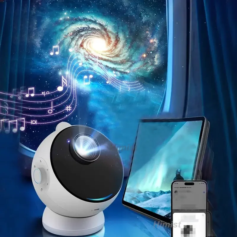 Portable Rechargeable Ultra Clear Focus 12 In 1 Shooting  star projector Lamp Planetarium Starry Sky Night Light For Decor