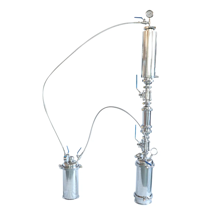 1 фунт система закрытого цикла жаккардовый экстрактор КПР с фильтром колонны для восстановления цветов