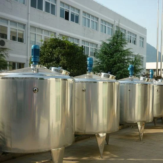 PL stainless steel with agitator mixing tank