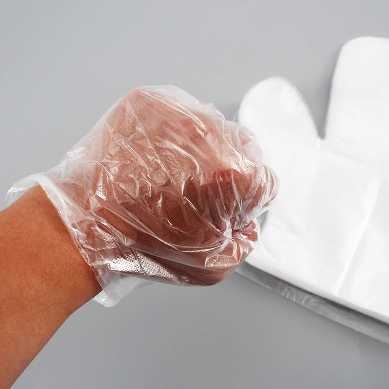Custom Multi Function disposable gloves food plastic gloves