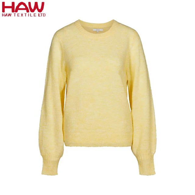 
New Arrival High Quality Women Casual Mohair Wool Sweater 