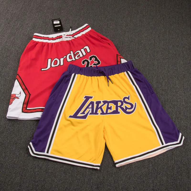 wholesale gym boys summer running polyester plaid black casual retro blank shorts sports for men