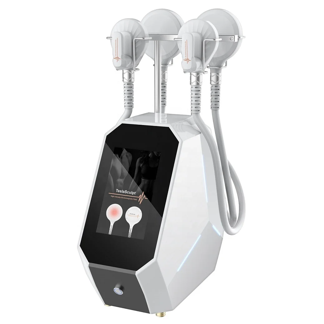 Newest portable 4 Handles 7 Tesla Ems electric muscle stimulator Emssculpt Slimming machine