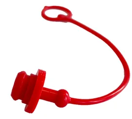 Rubber Quick Disconnect For a 1/4 Male and Female Hydraulic Quick Release Coupler