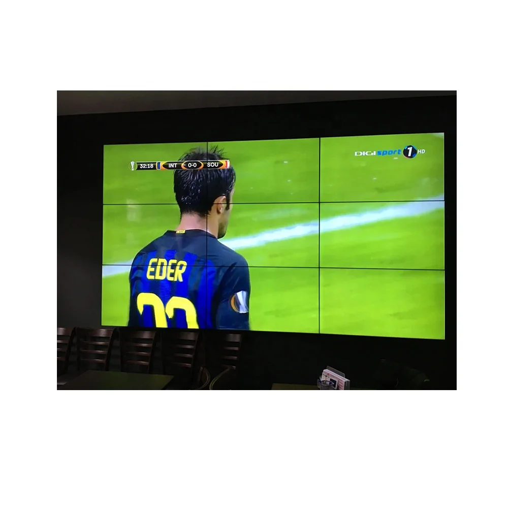 Производитель для рекламы 55 дюймов 4x4 3x3 ЖК-экран, ЖК-экран не сенсорный экран видеостены контроллер экран киоска