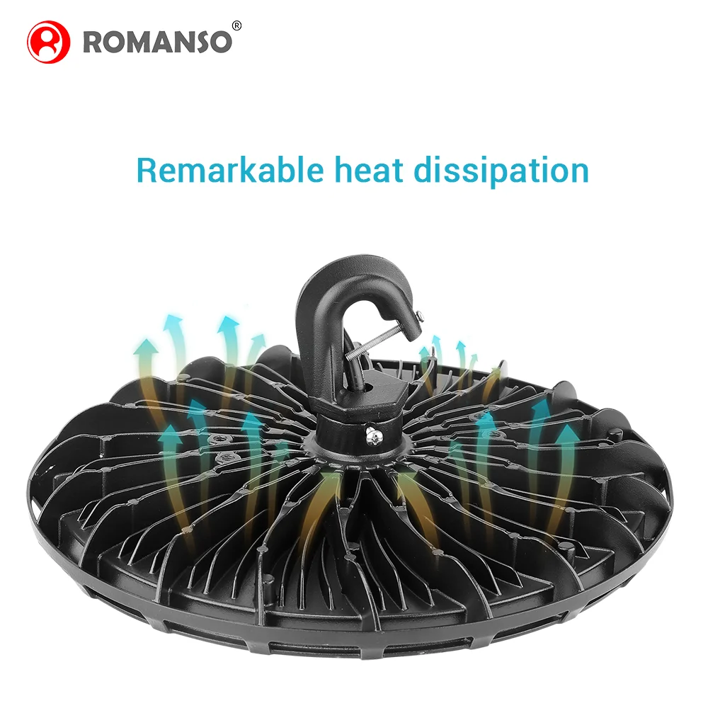 High Bay Light Multiple Power CCT Selection 100W-240W Warehouse UFO Led High Bay Light