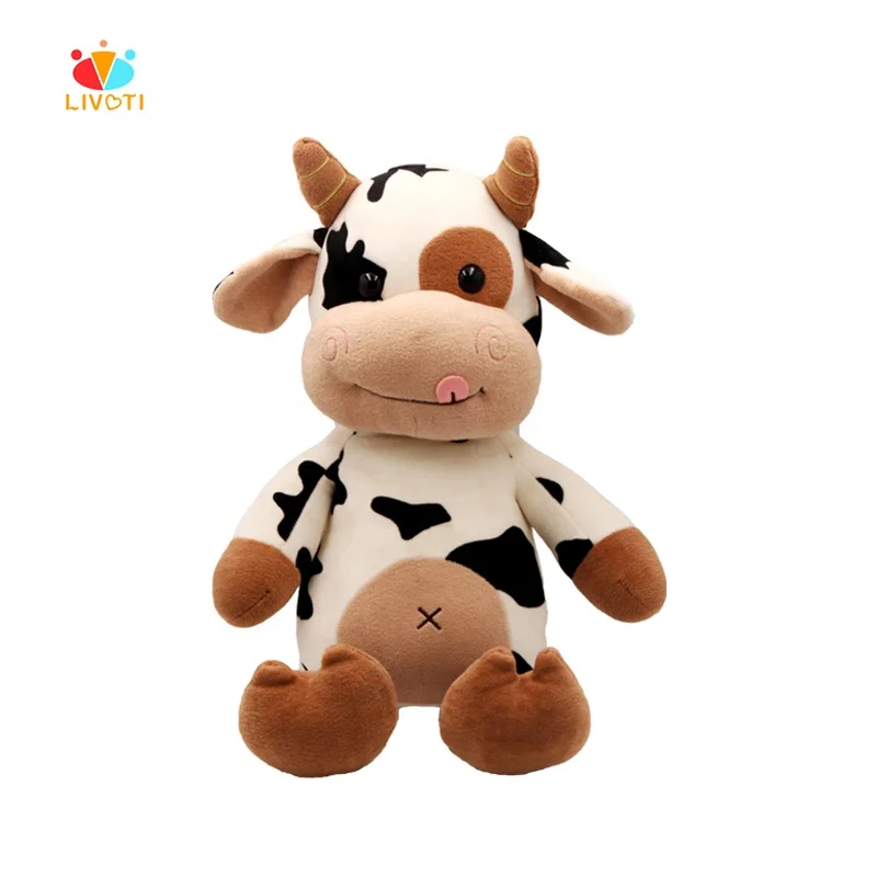 18cm -50cm Stuffed Cattle Pillow Soft Grab Machine Toys Cute Plushies Toy Dog Vacuum Bag Plush Unisex Dog Doll Gundam Model