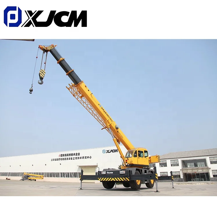 XJCM RT 30 тонн мобильный шероховатый строительный кран