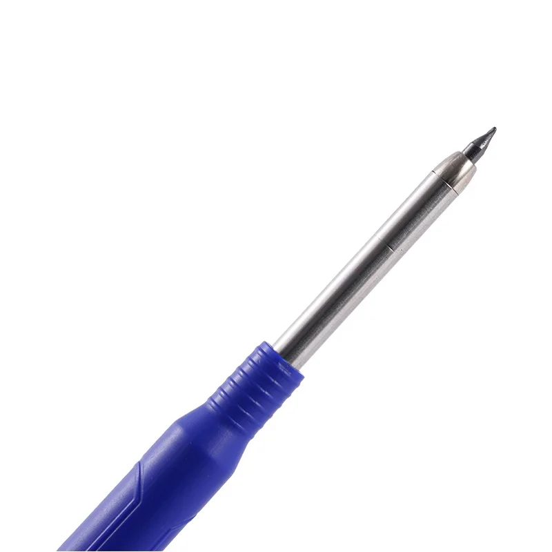 Built-in Sharpener Leads Plastic Pencils Woodworking Builder Architect Construction Pencil Deep Hole Mechanical Carpenter Pencil