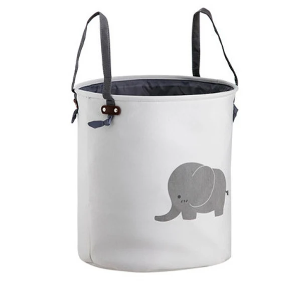 Household dirty laundry basket cartoon cloth art dirty laundry basket large waterproof folding laundry basket