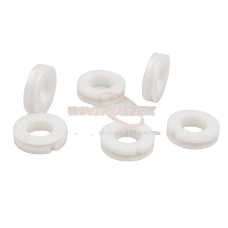 Industrial ZrO2 Ceramic Ring High Precision Machining Zirconia Ceramic Washer/Parts