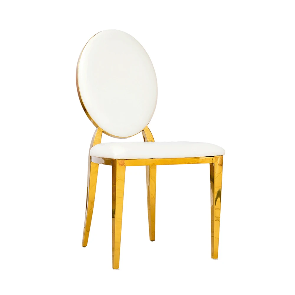 Luxury Royal Banquet Venue Gold Chairs and Tables for Events Wedding