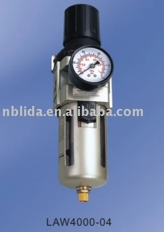 LIIDING  pneumatic  parts LAW series air regulator automatic drain air  filter