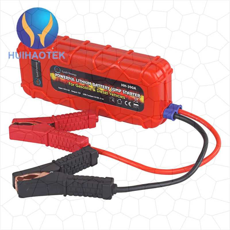 Vehicle Equipment ODM hulkman starter-car cables start battery&solar panel and Portable jump starter For R&D Design