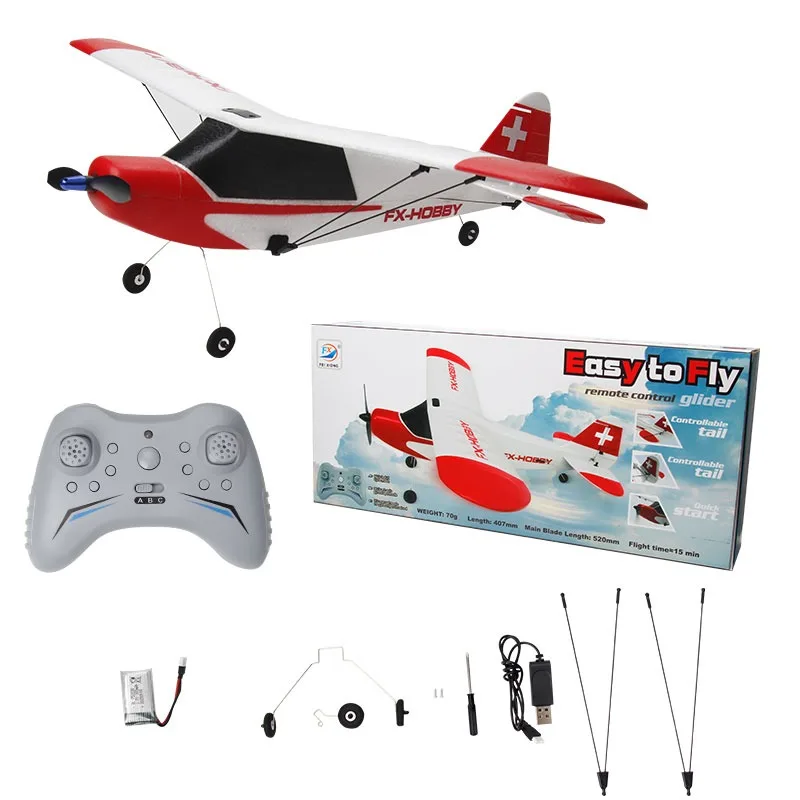 Fx-9603 Remote Control Air Plane 2.4ghz Remote Control Stunt Glider Foam Aircraft Toy With Brushless Motor Plane Toys