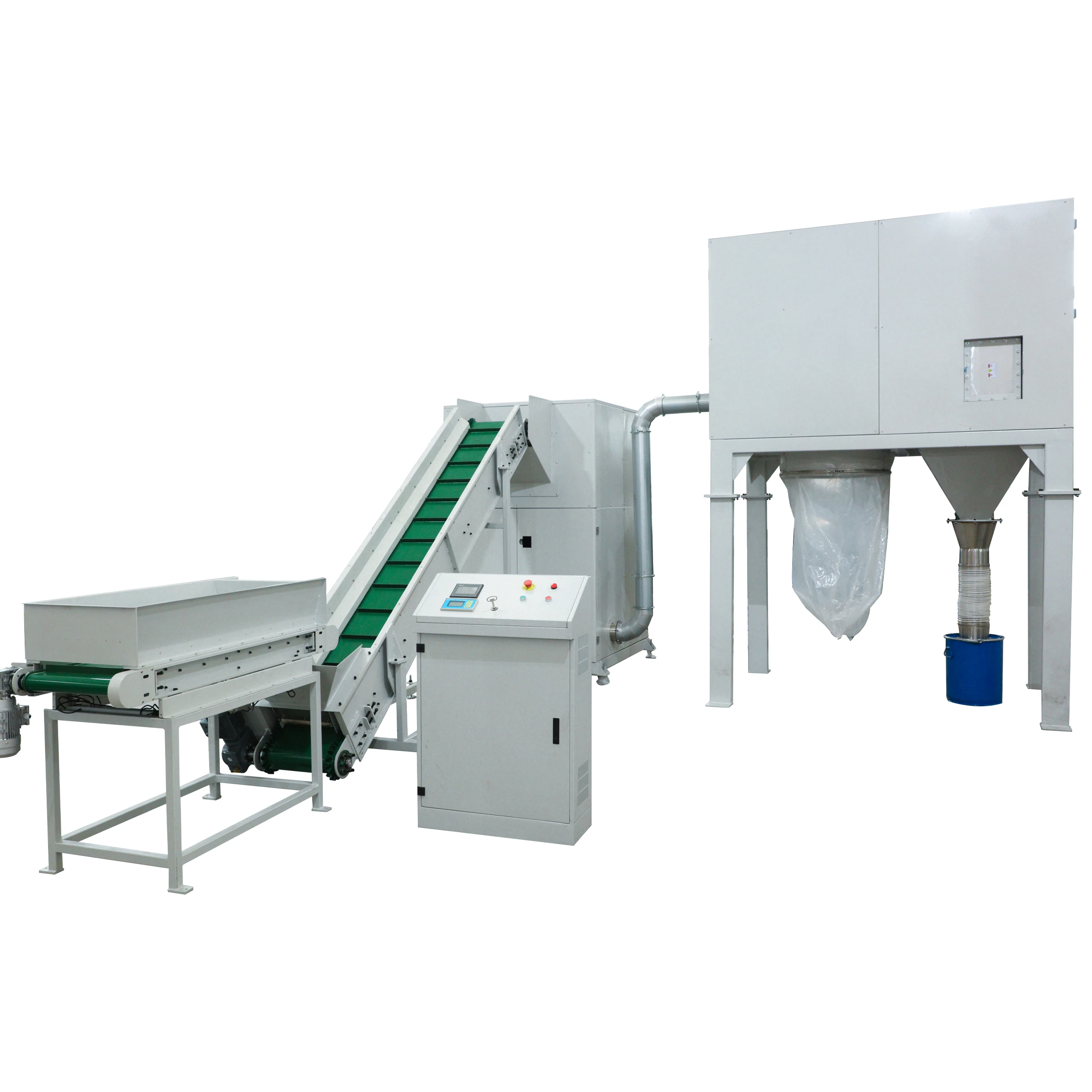 Машина для измельчения и переработки банкнот в промышленной бумажной картонной коробке