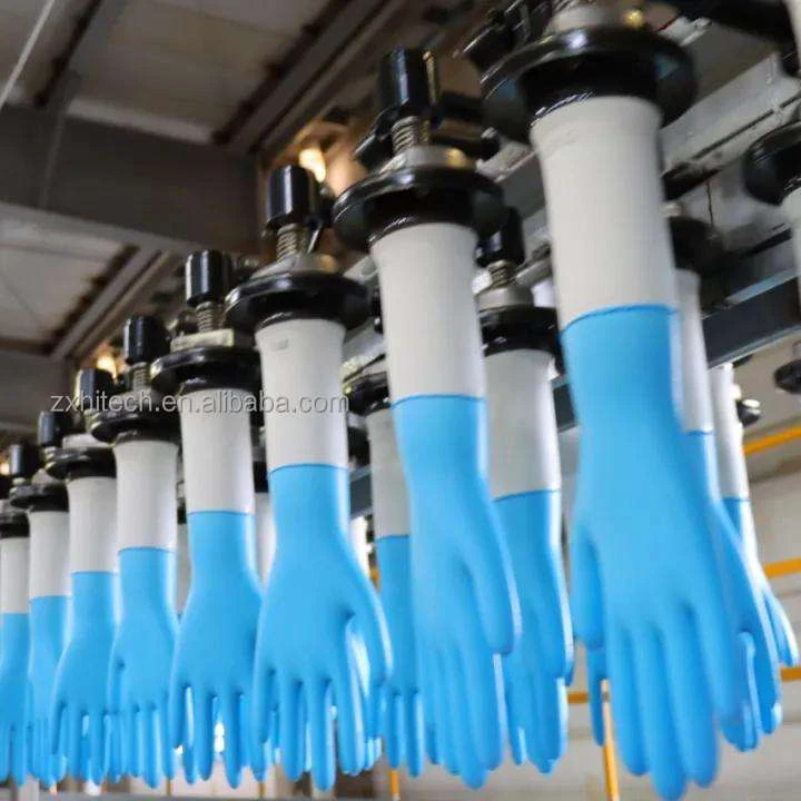 Gloves and gloves production line full set of medical latex nitrile