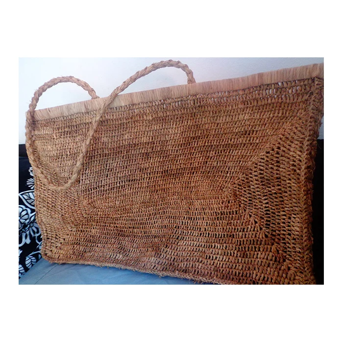 Handbag Straw raffia