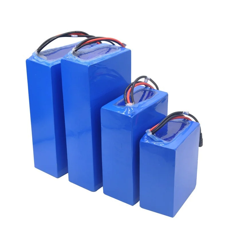 DIY 24V 36V 48V 60V 72V li ion 18650 чехол из ПВХ 10Ah 15Ah 20Ah 30Ah 40Ah литиевая батарея для электрического велосипеда скутера