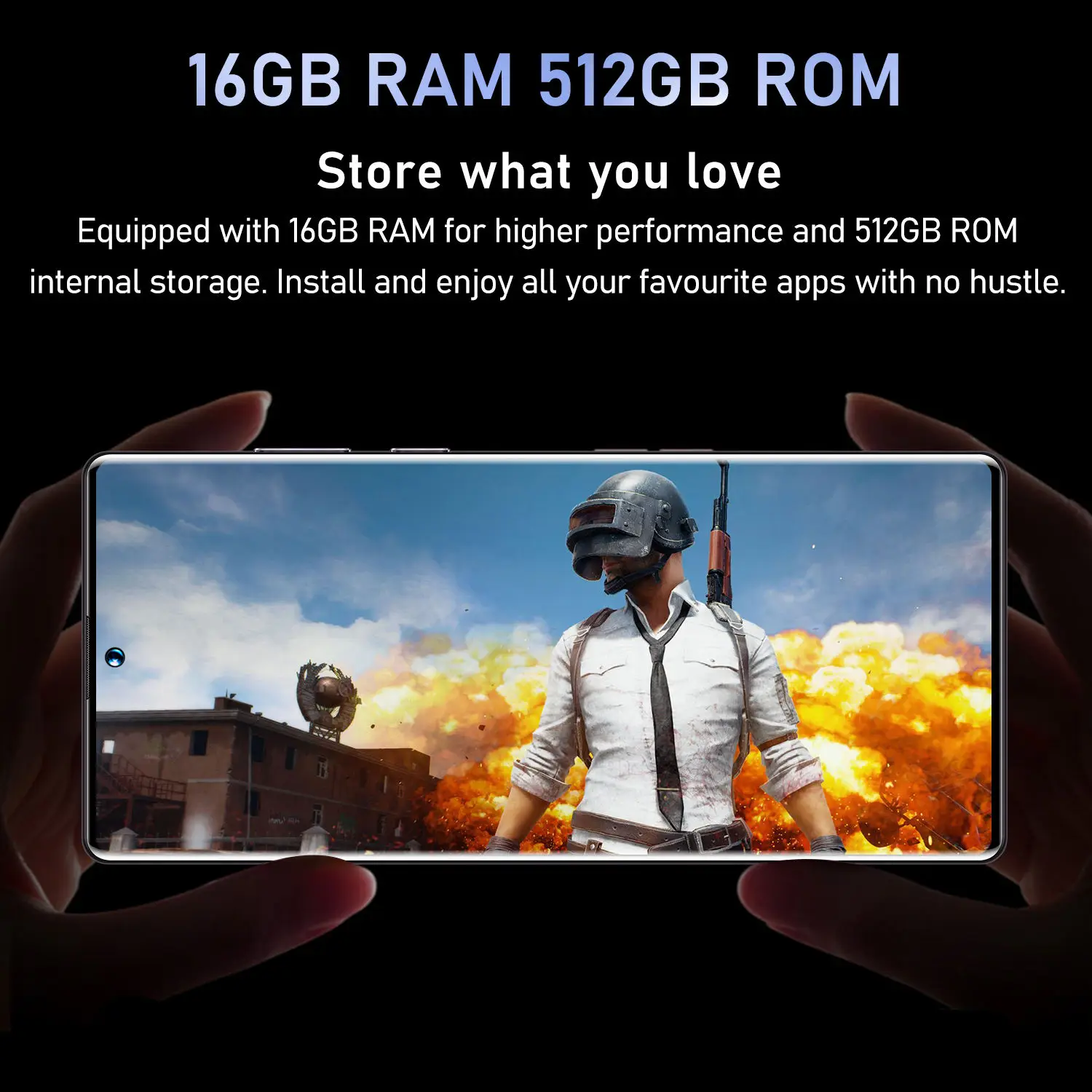 Hot Sell 5G Android 12 HD Camera 7.3Inch 16GB+512GB SmartPhone Face iD Unlock Mobile Phone S22 Ultra Telephone