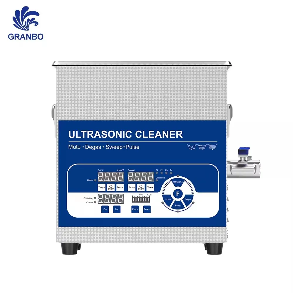 Ultra Sonic Bath 3.2L Dental Glasses Watch Ultrasonic Jewelry Cleaner with Sweep Pulse Degas Power Adjustable Cleaning Machine