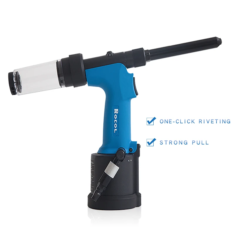 Shanghai ROCOL pneumatic core pulling riveter 4100sv 2.4-3.2 pneumatic pull riveter (extended rivet)
