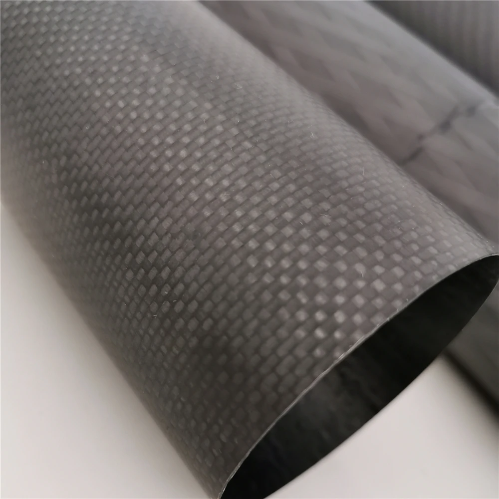 High Strength Mobile Phone Holder Matte Glossy Finish Round Square Carbon Fiber Tubes