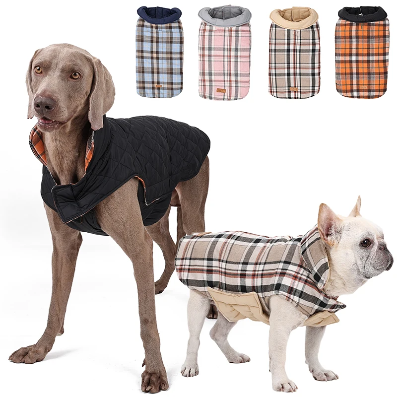 Customized Manufacturer Wholesale luxury clothes Designer Dog Coat Dog Jacket Winter French Bulldog Fashion dog jacket