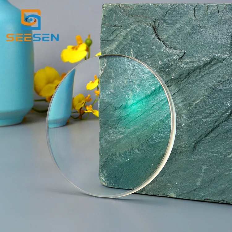 Seesen good quality 1.74 high index ASP UV400 Super Hydrophobic SHMC optical prescription lens