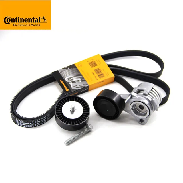 Continental Belt Set 6PK1990 K1 11288624196 11287628650 11287535860 for BMW E90 E60 E63 E65 Engine belt SET