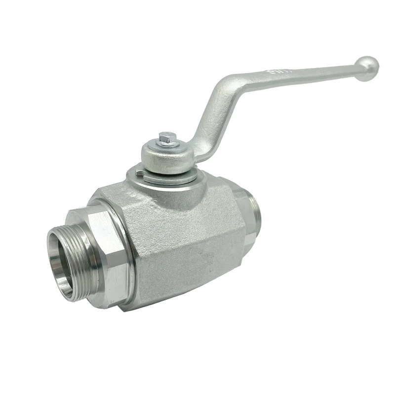 Manufactures KHM-35LR dn32 4500psi price stainless steel hydraulic high pressure ball valves 1 1/4 inch