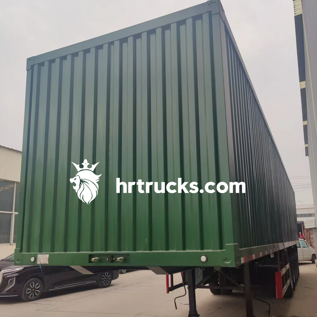 Factory Direct Sales Cheap Price 40FT 3-Axle Semi Trailer Cargo Side Curtain Trailer Made of Steel for Sale