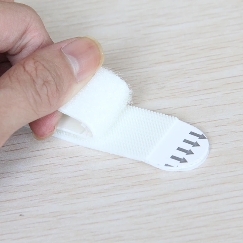 Easy-Pull Picture Hanging Strips Adhesive Hook And Loop Sticker No Trace Damage Free Strong Stickiness  Removable Velcroes