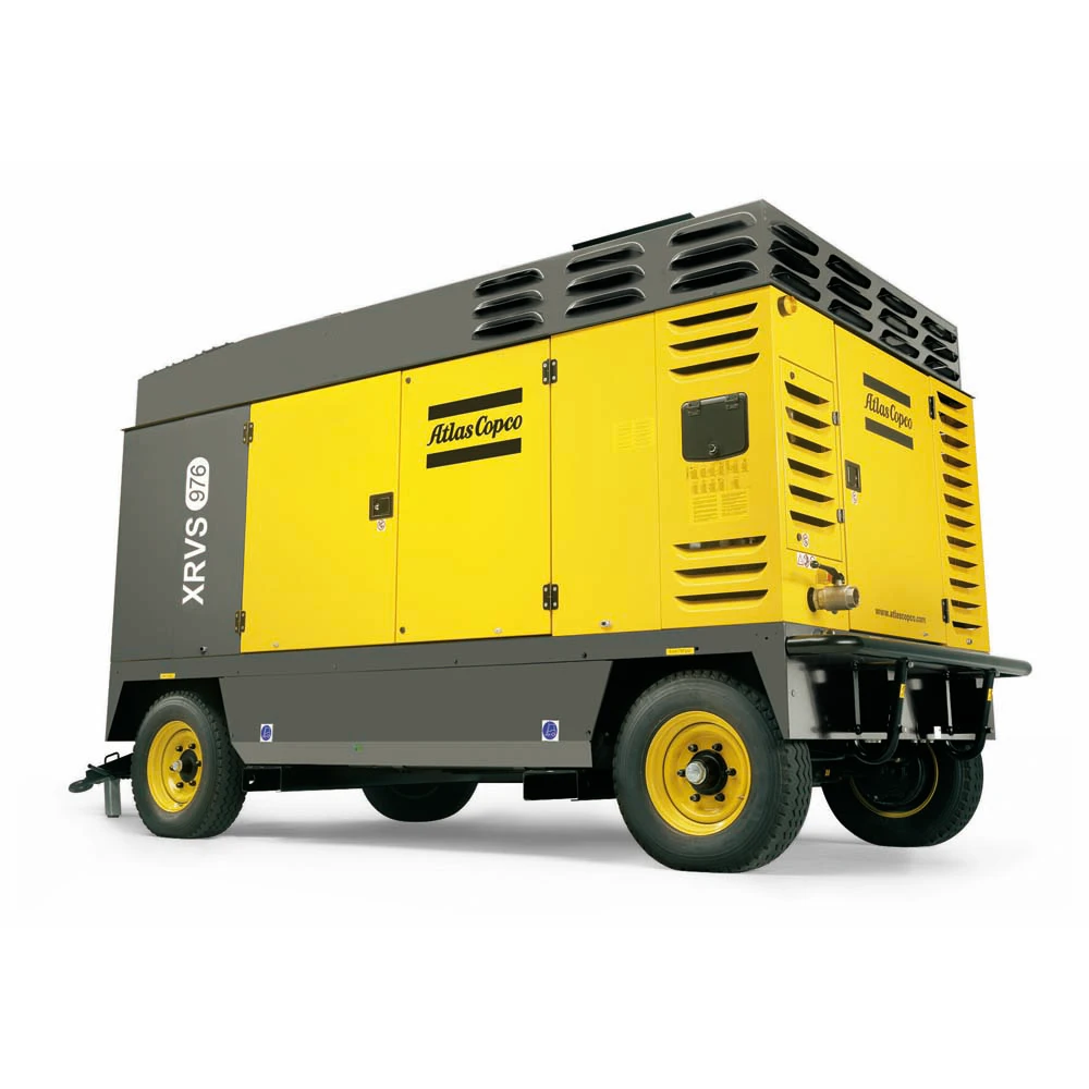 atlas copco 750cfm 12Bar Portable Diesel Air Compressor for mining