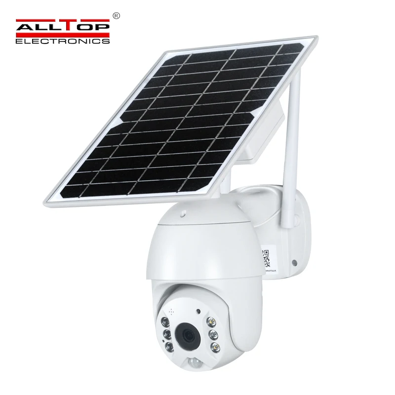 Alltop 4g Tf Card Ip Camera Outdoor 1080p H.265x 1920x1080 Resolution Hd Ptz Zoom Camera Baby Shower Ptz Ip Solar Camera