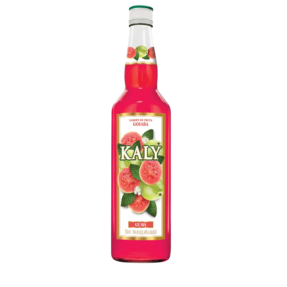 Brazilian Typical Fruits Natural Non-alcoholic Beverages Tropical Fruit Guava Syrup